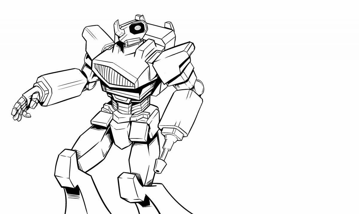 Раскраска Раскраска radiant shockwave transformers