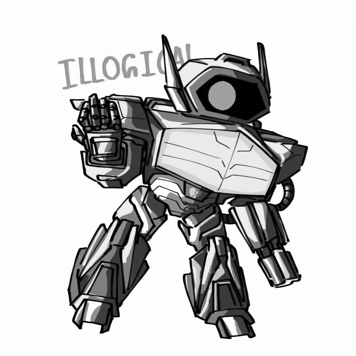 Раскраска Раскраска яркие shockwave transformers