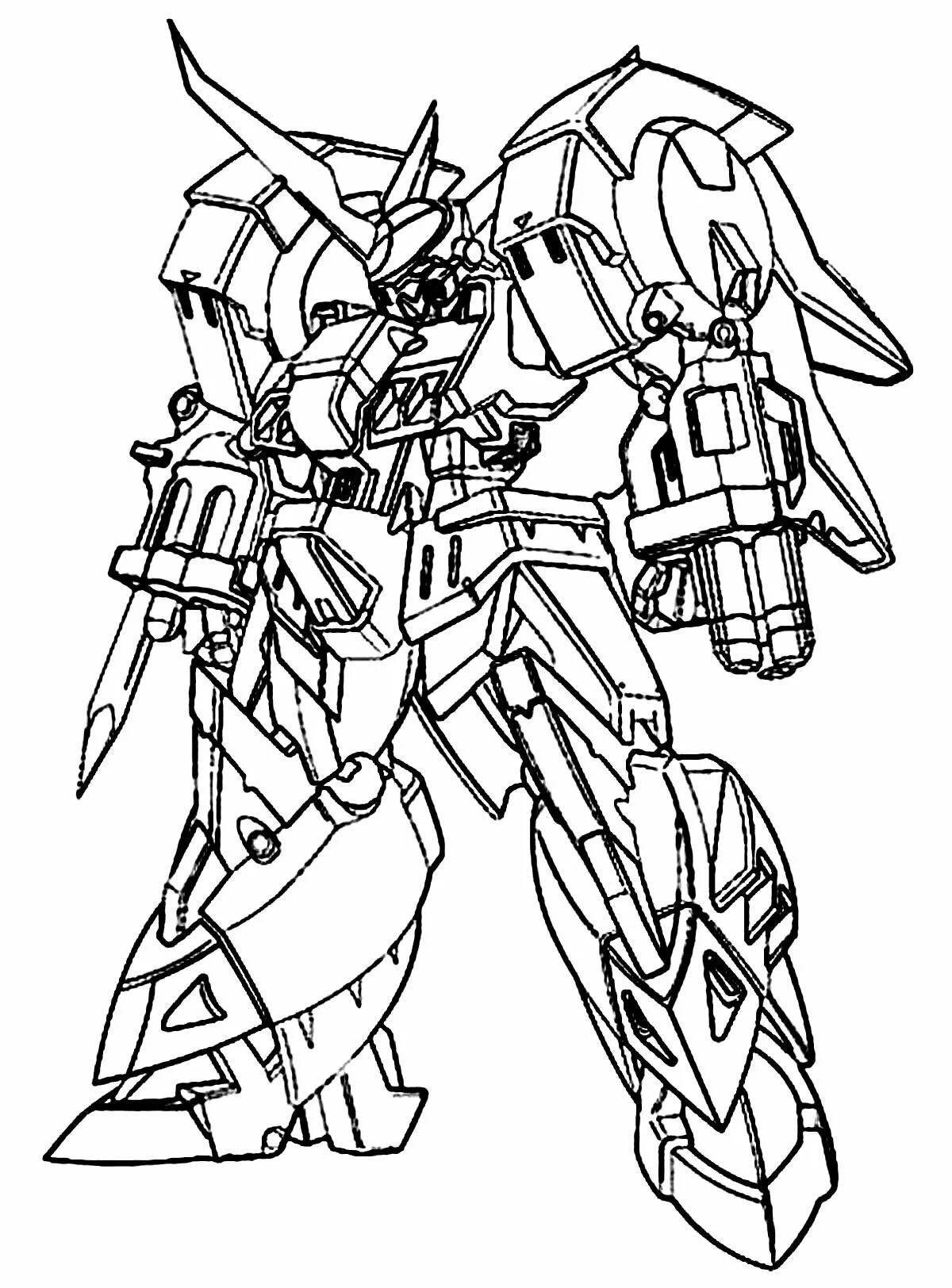 Раскраска Привлекательная страница раскраски shockwave transformers