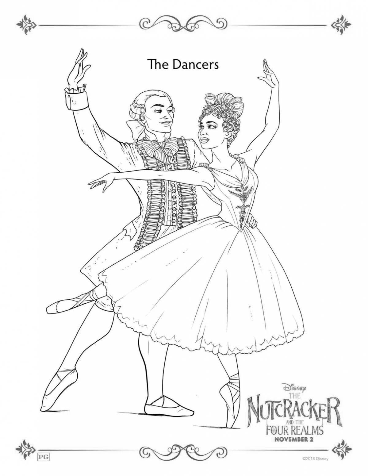 Magic Nutcracker coloring page