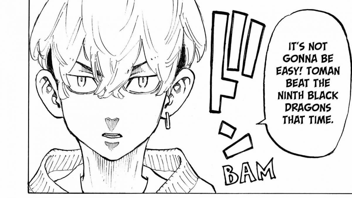 Haitani's glowing wound paint