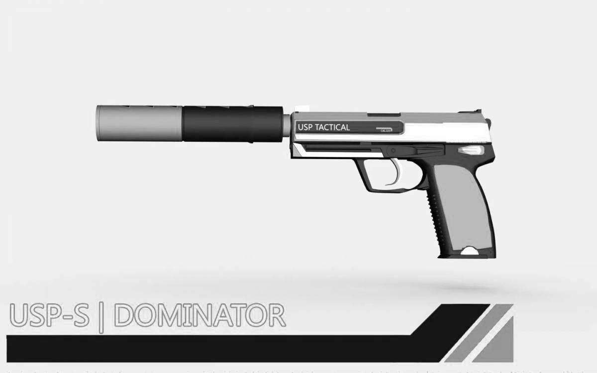 Colorful usp genesis coloring page