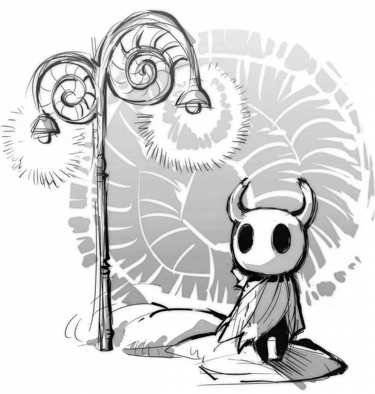 Hollow knight dazzling coloring
