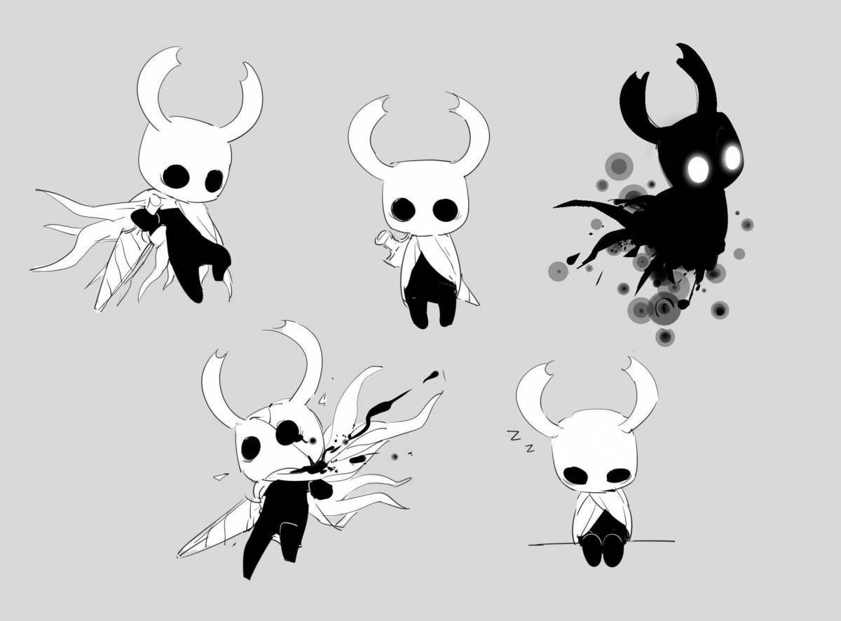 Great coloring hollow knight
