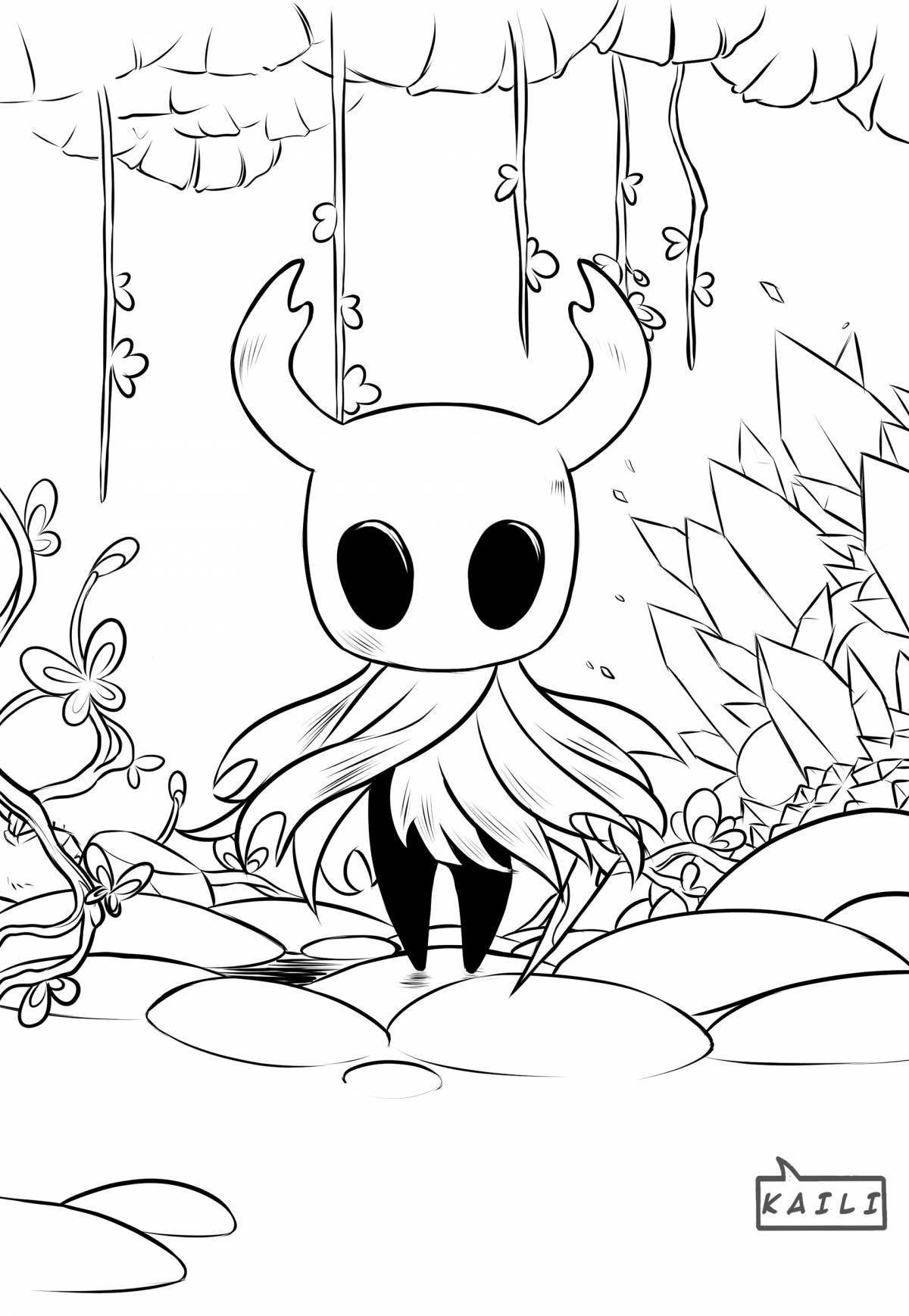 Hollow knight shiny coloring