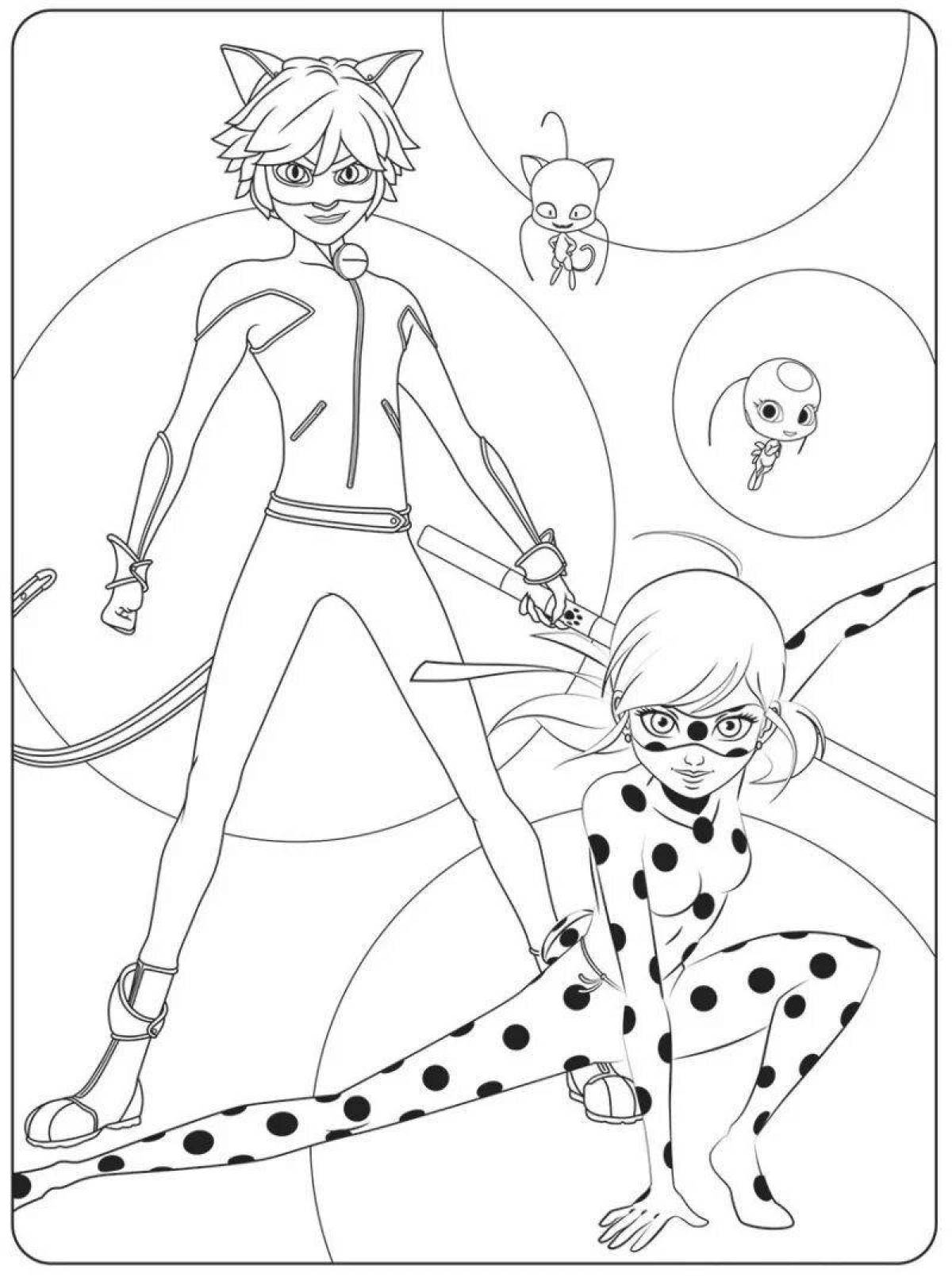 Coloring page shiny le bug