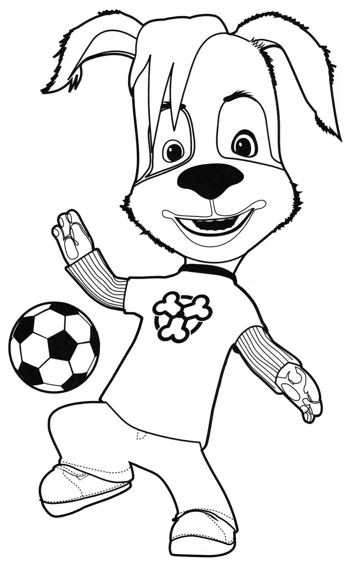 Cute barboskins all coloring pages