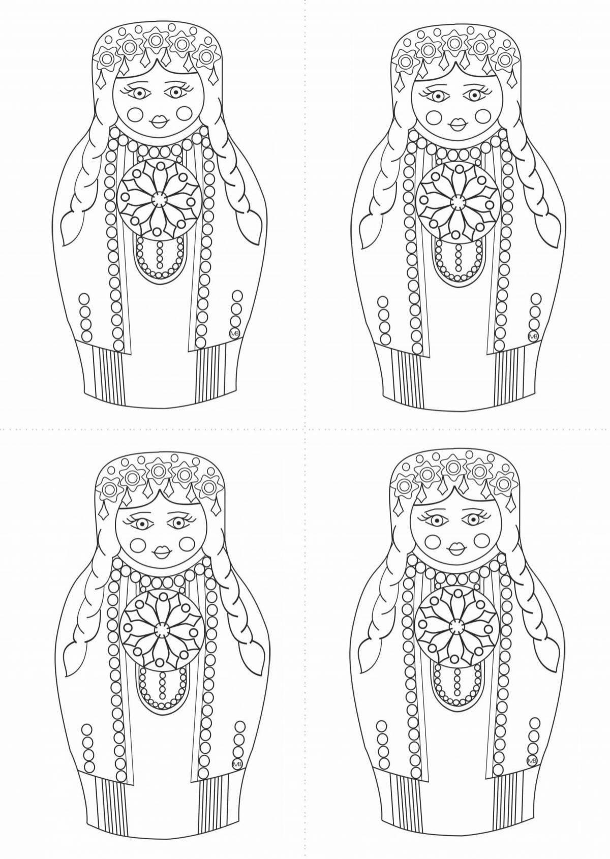 Чувашские матрешки картинки