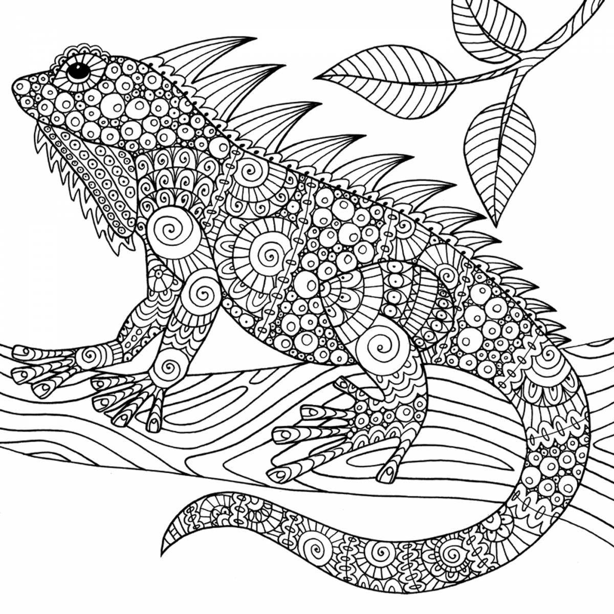 Great amazing animals coloring pages