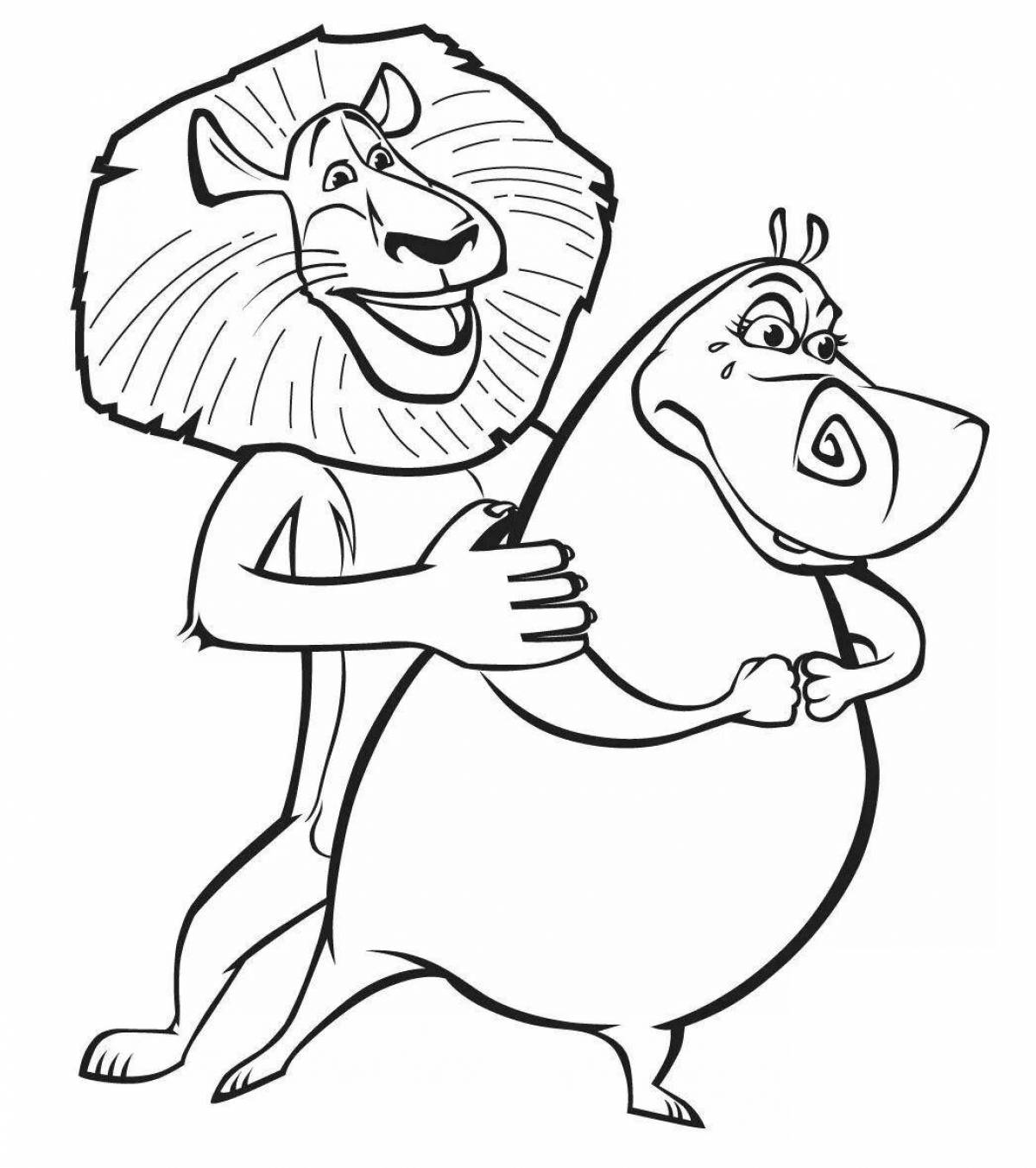 Gloria coloring book joyful heroes