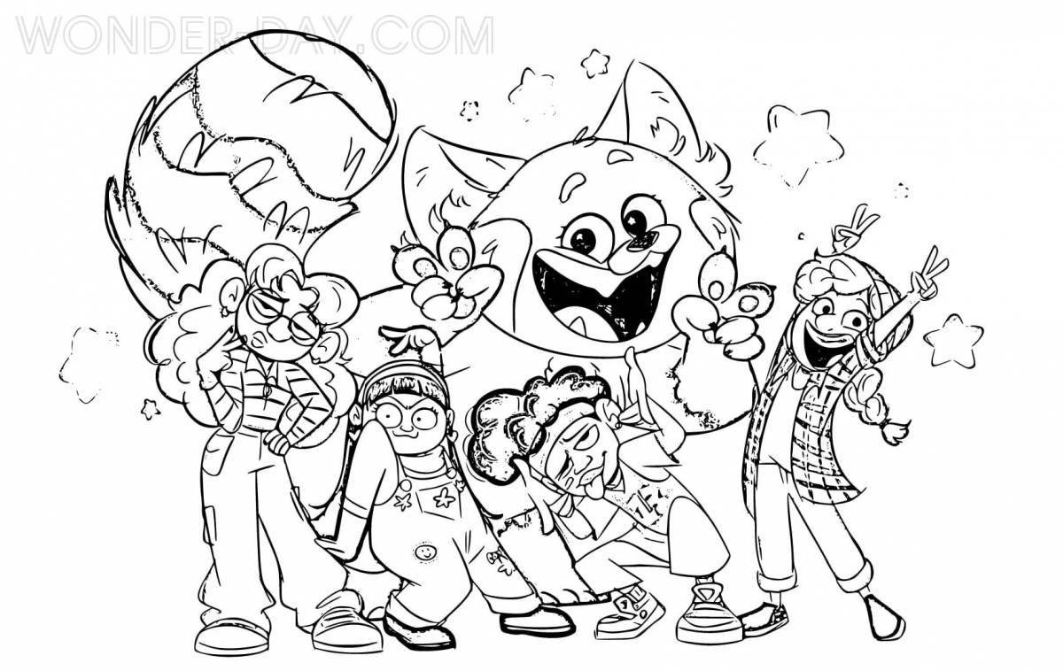 Gloria's Incredible Heroes Coloring Book