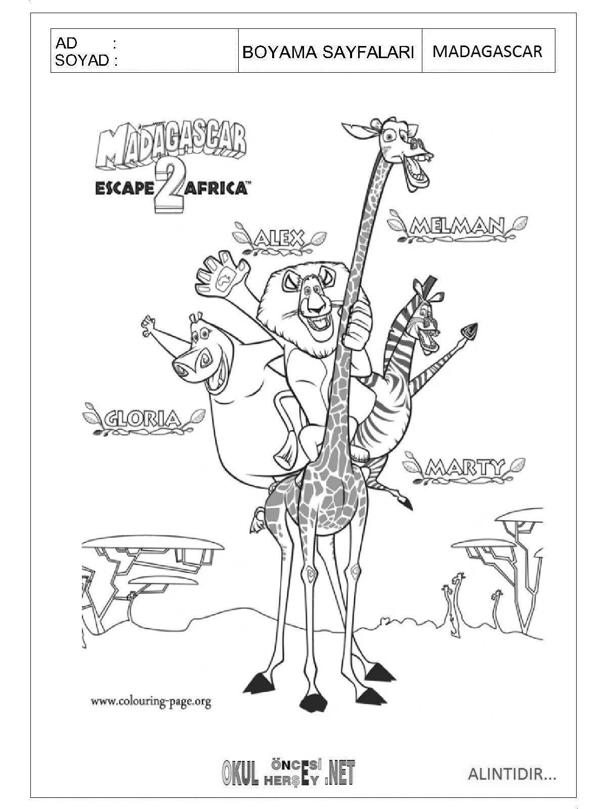 Coloring book adorable herochiki gloria