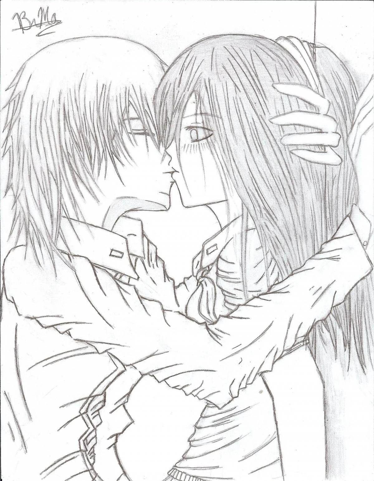 Anime kiss #2