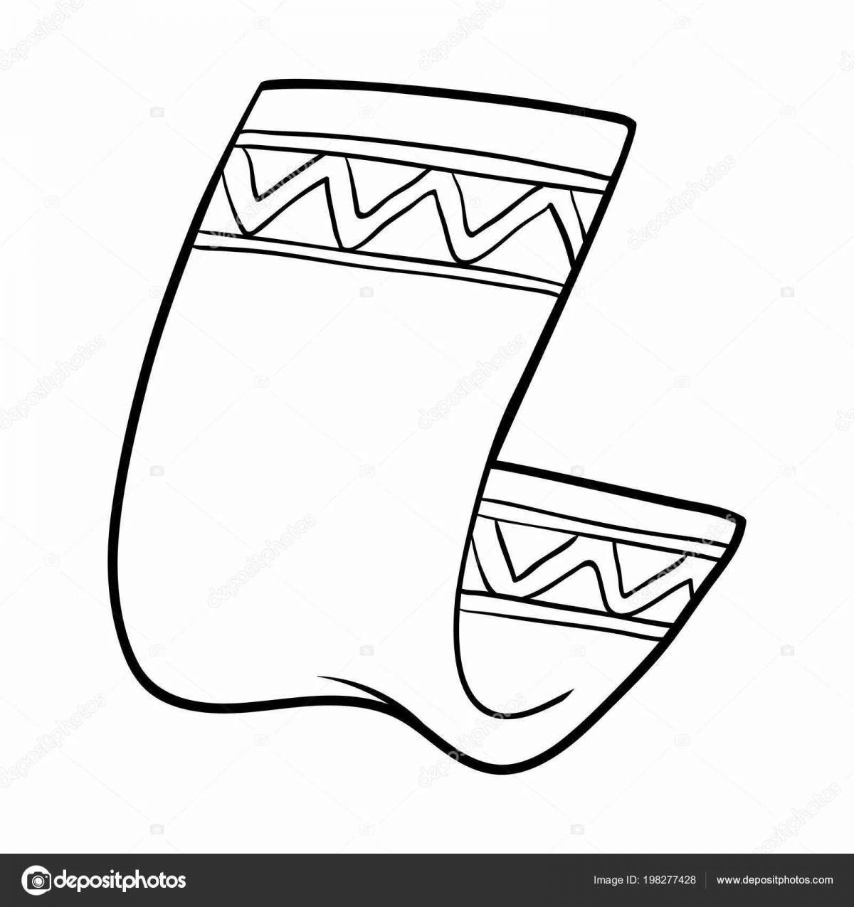 Coloring big belarusian towel