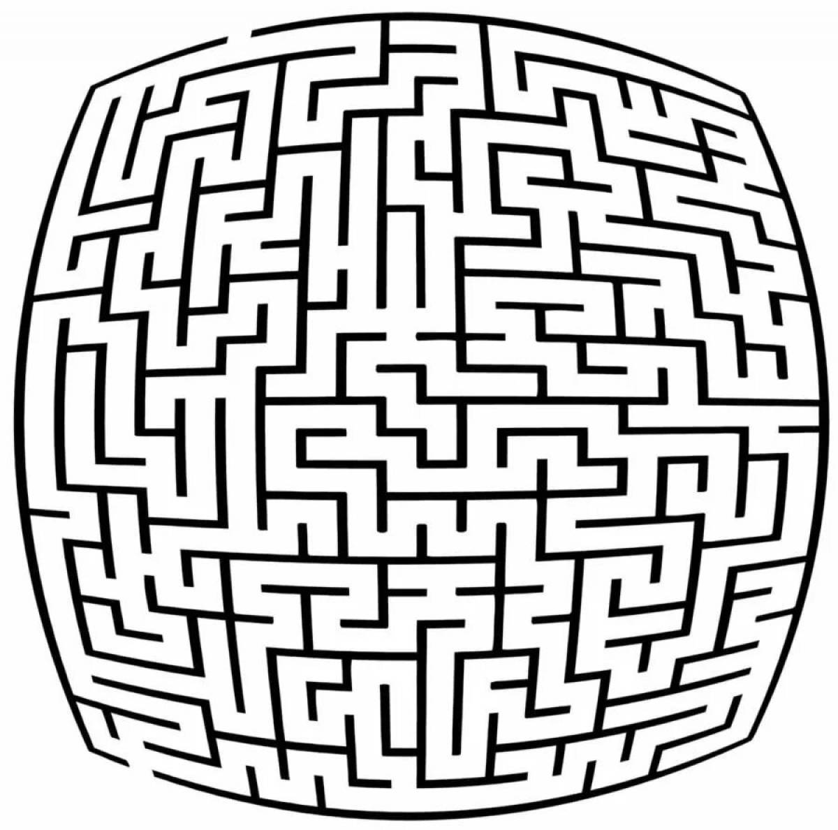Antistress labyrinth #2