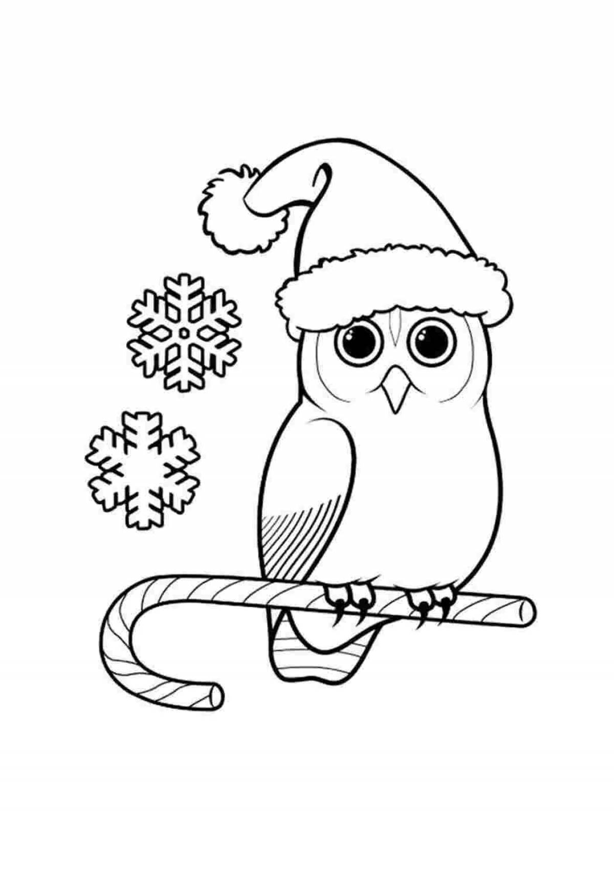 Christmas owl #6
