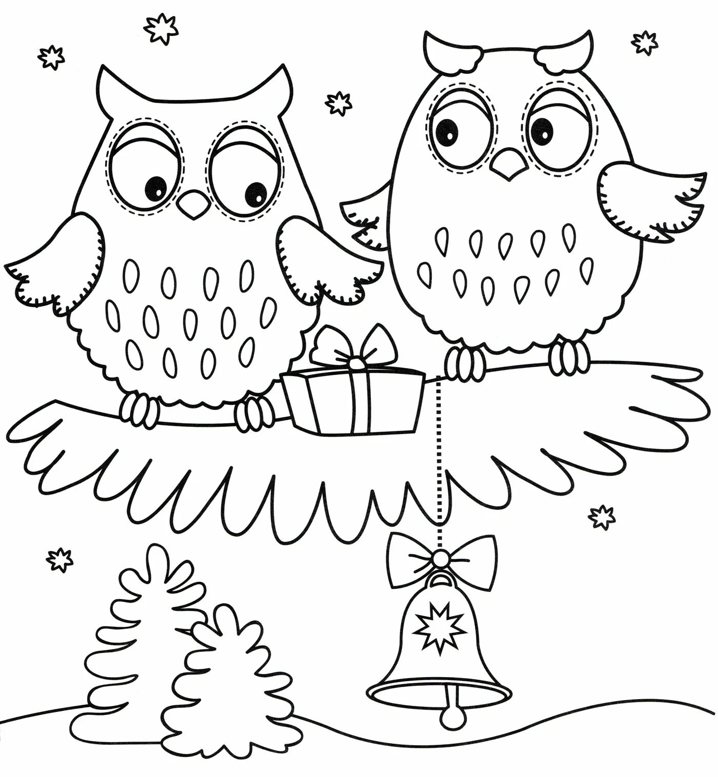 Christmas owl #9