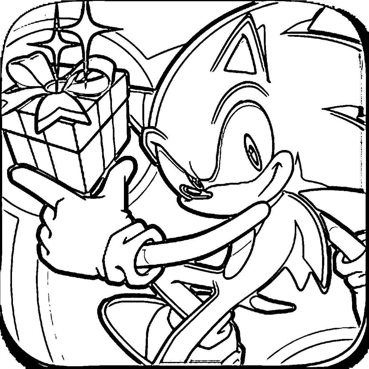 Coloring live sonic shredder