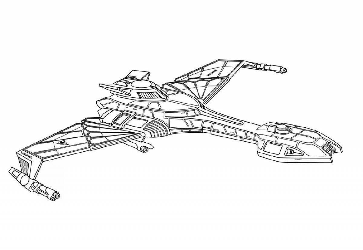 Coloring majestic anti-stress plane