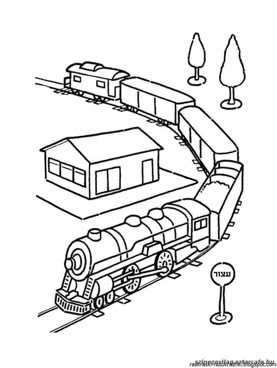 Картинка детская железная дорога 1 класс