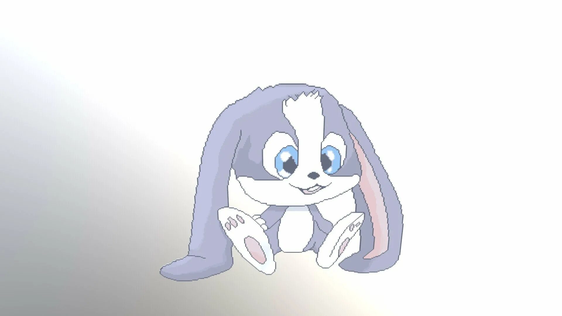 Фото Причудливая раскраска кролик шнуфель