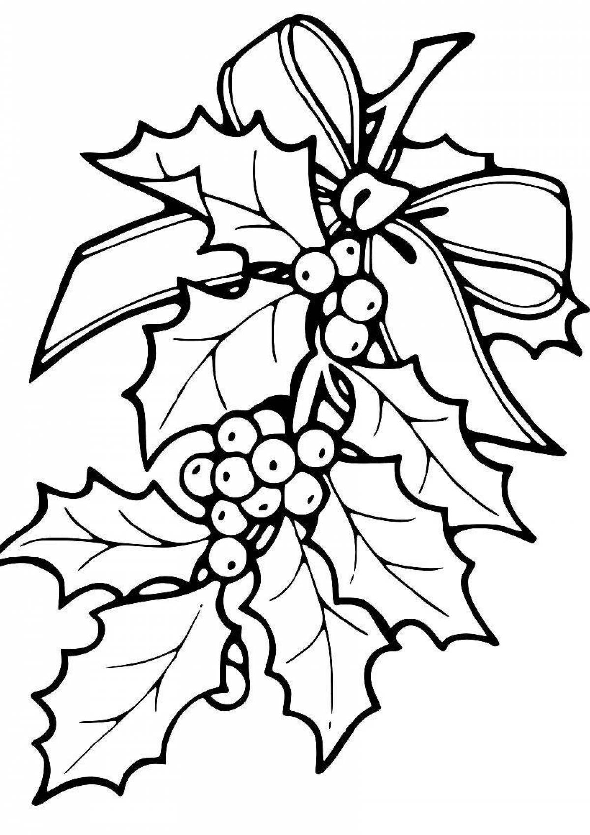 Holiday coloring Christmas stencils