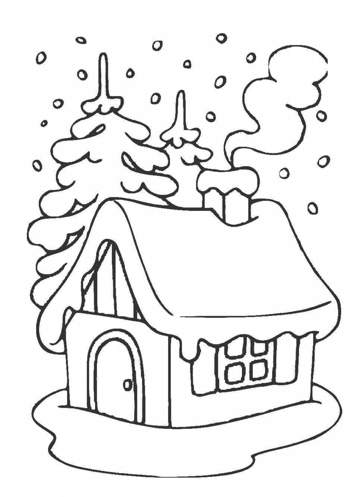 Adorable Christmas stencils for coloring