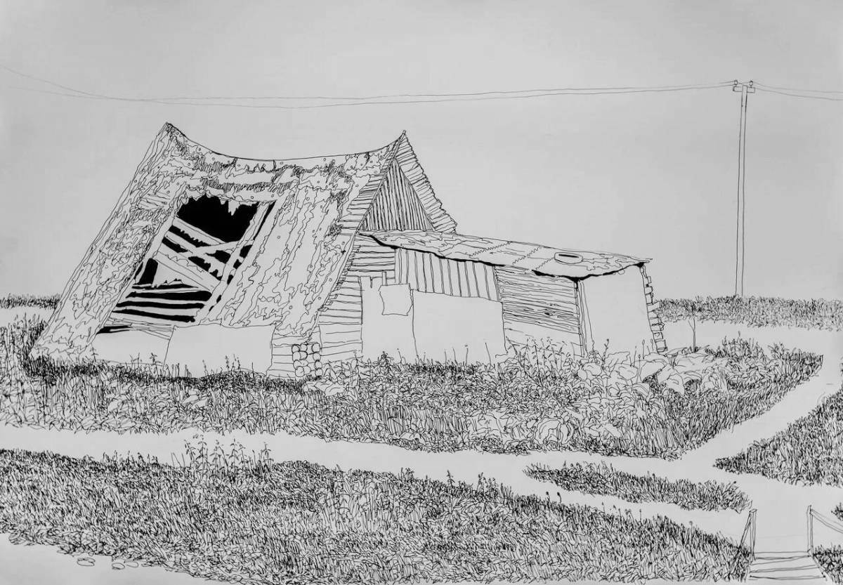 Destroyed houses beyond repair