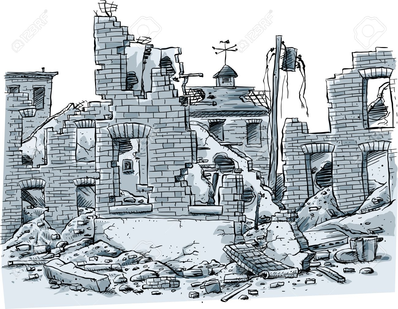 Разрушенные дома #18