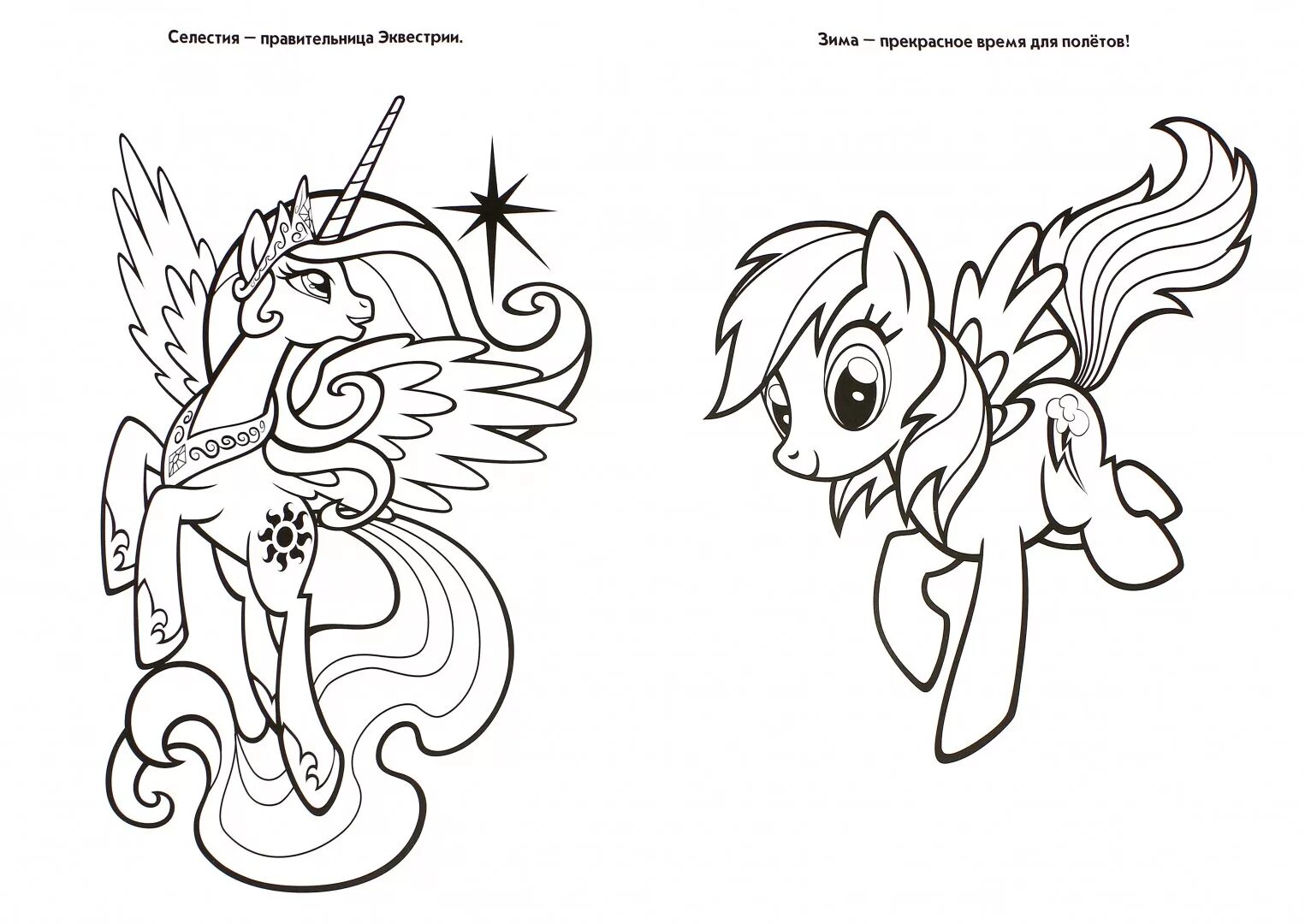 Sublime coloring page pony magical