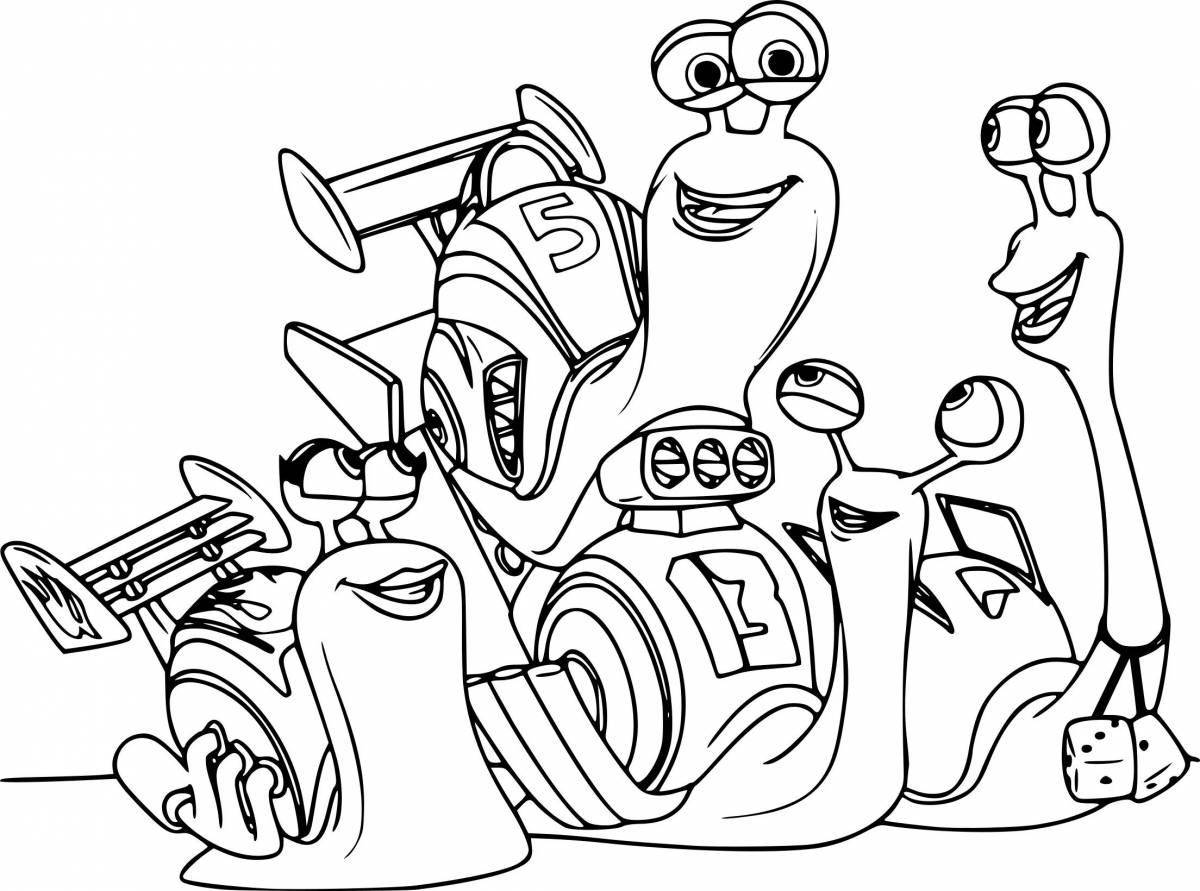 Playful 2022 cartoon coloring page