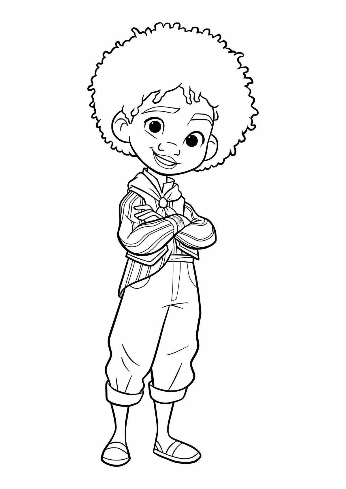 2022 live cartoon coloring book