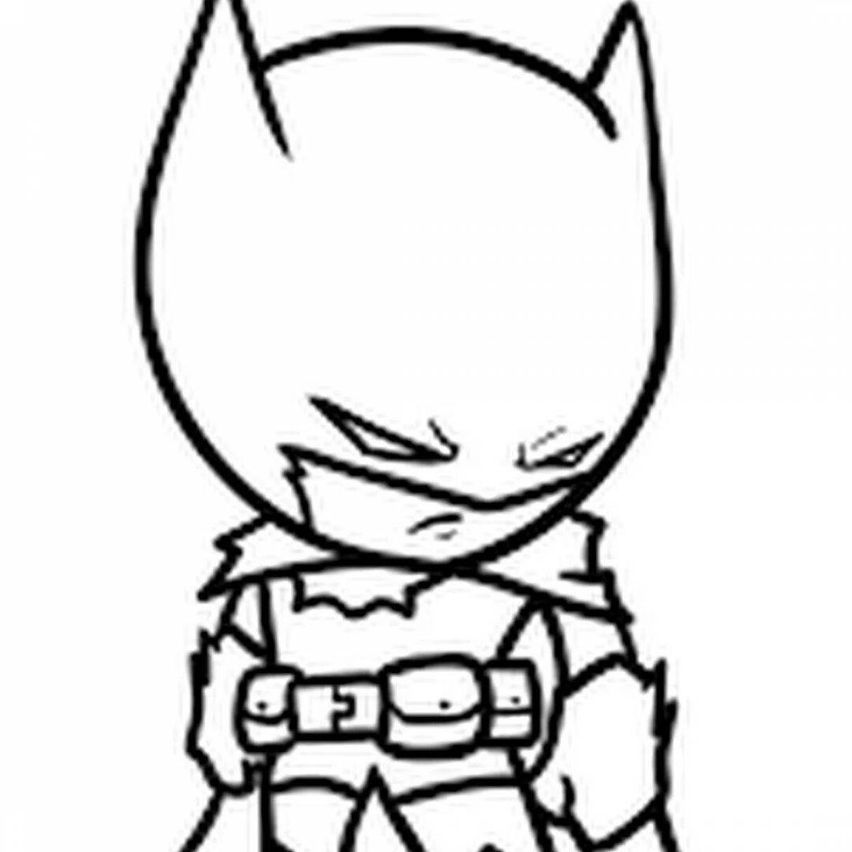 Daring coloring pages superheroes small