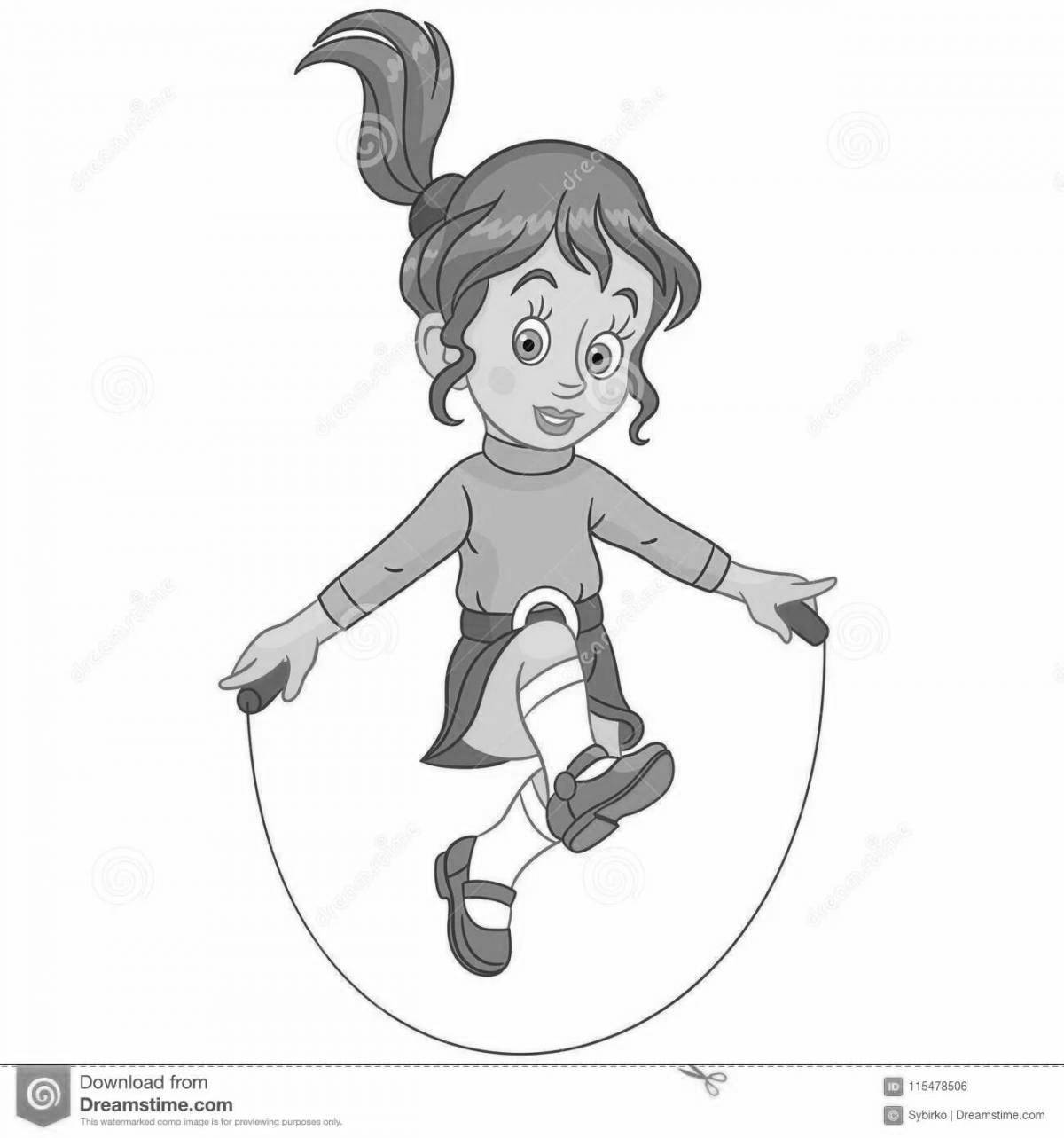 Barto's awesome rope coloring book