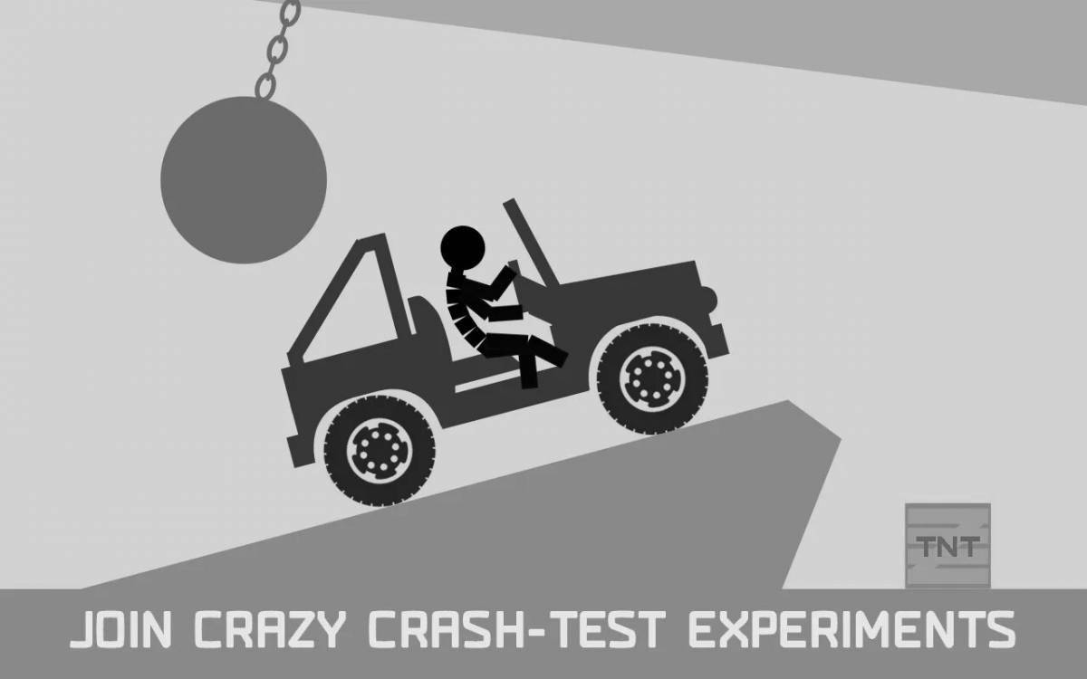 Раскраска radiant crash test