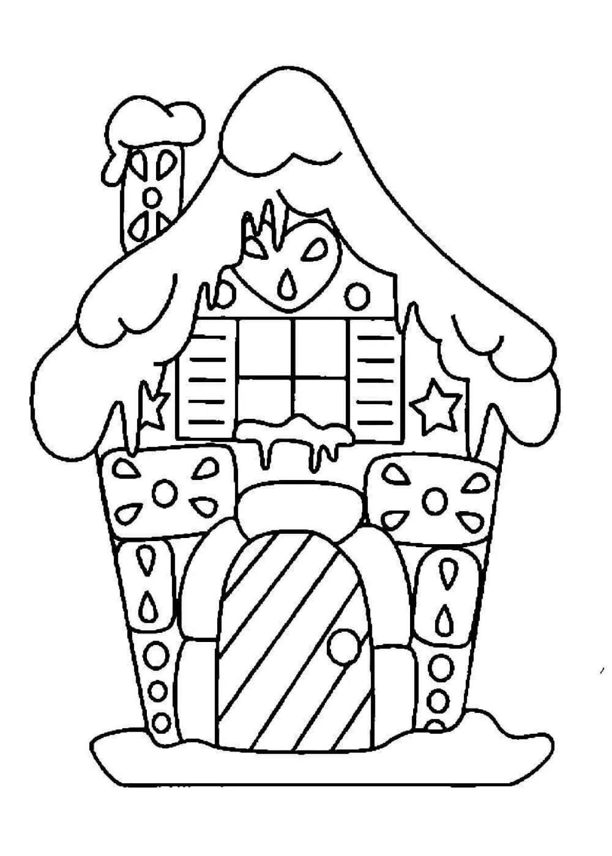 Photo Fairy hut live coloring