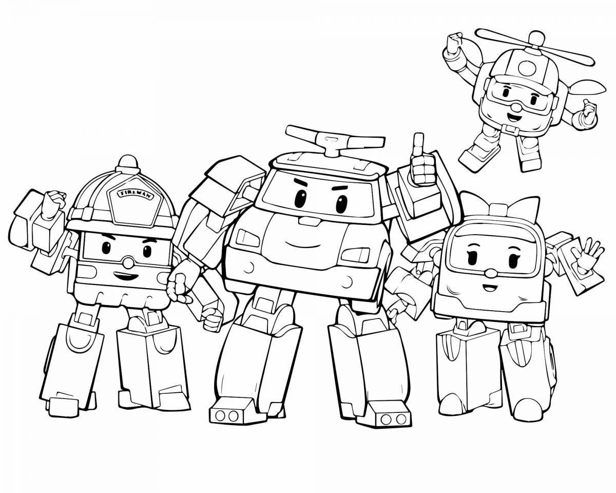 Weird ember machine coloring