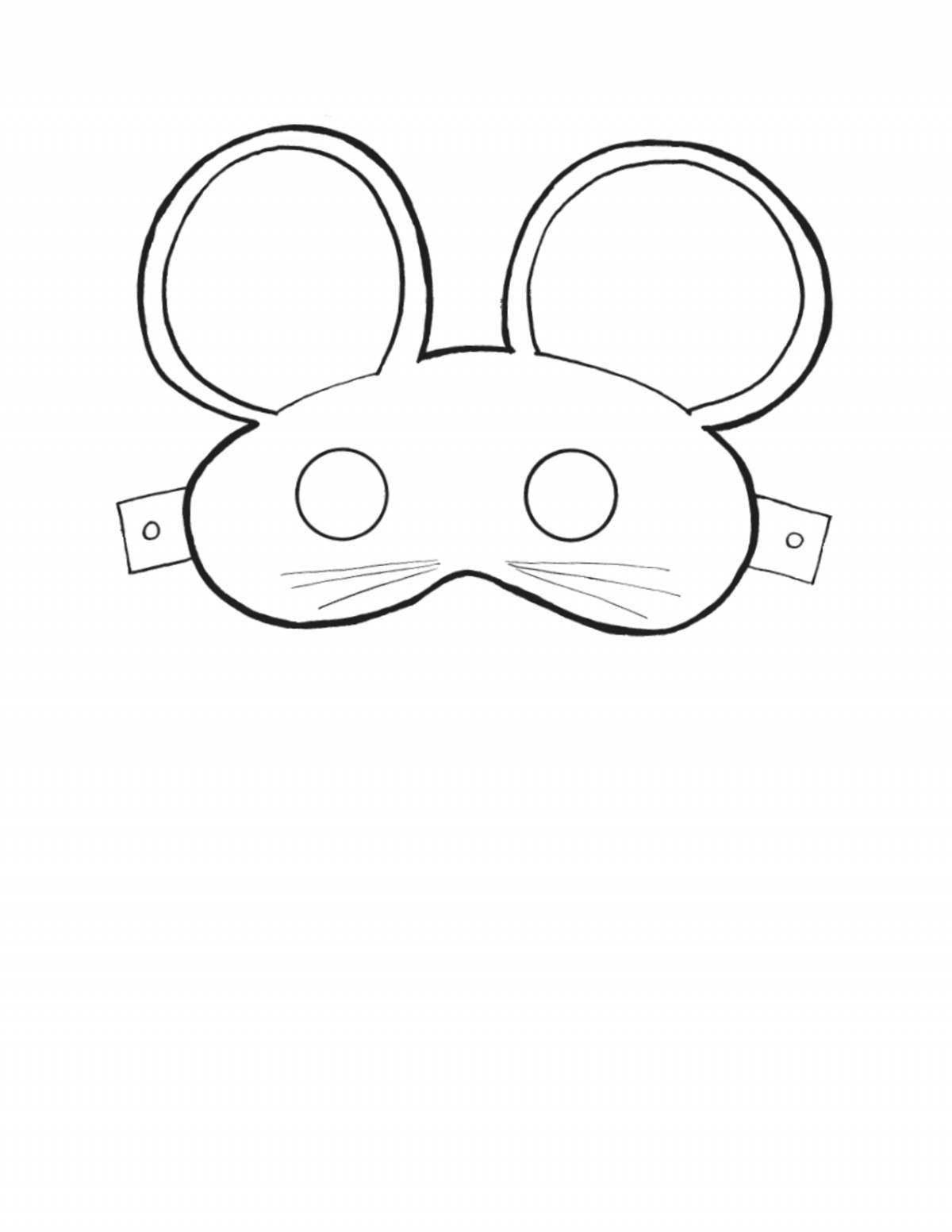Coloring phenomenal mouse head