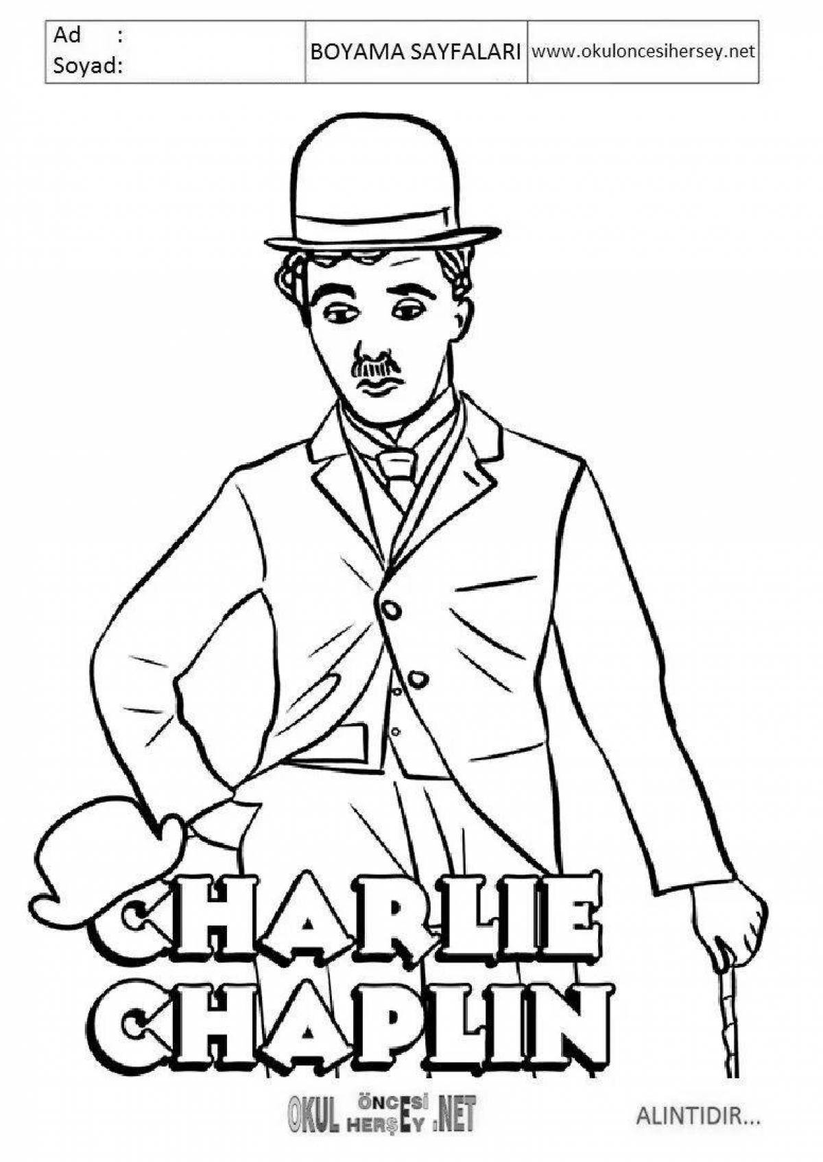 Large charlie coloring book