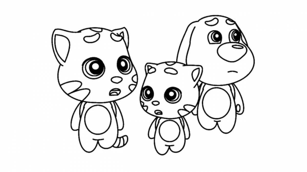 Ginger Superhero Live Coloring