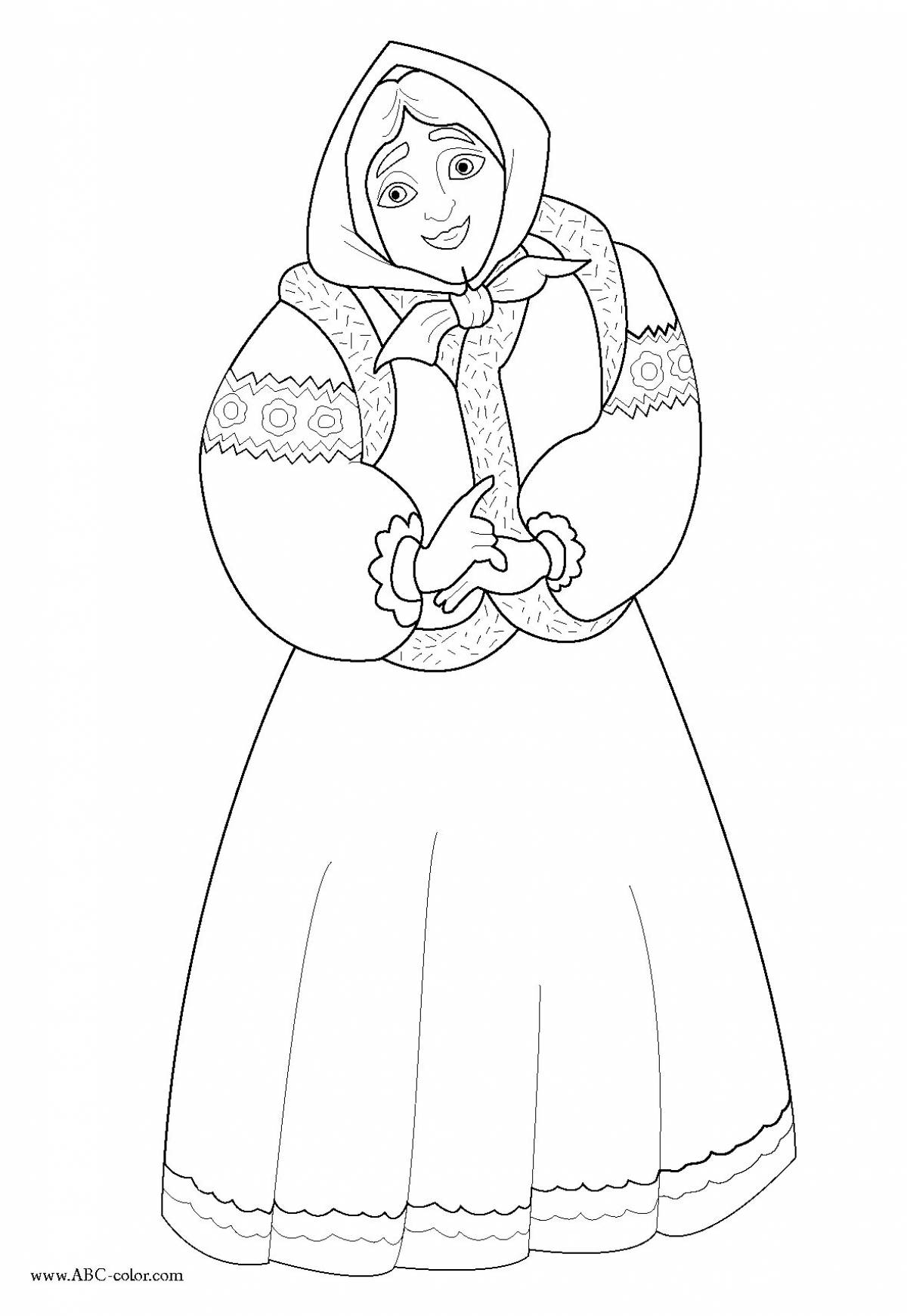 Old woman winter #7