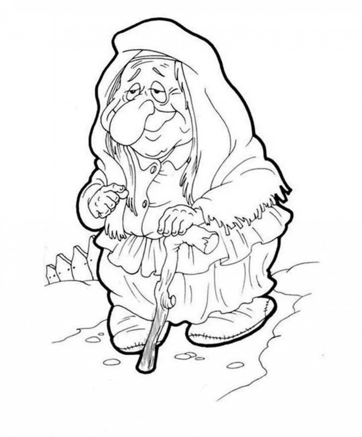 Old woman winter #12