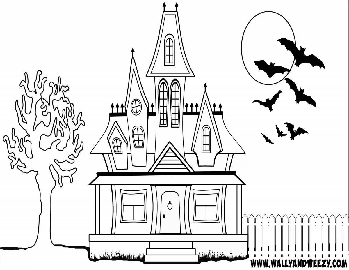 Дом хэллоуин #8
