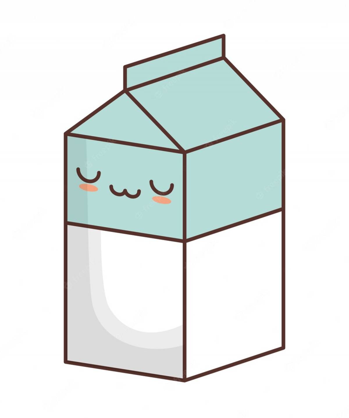 Witty coloring milk
