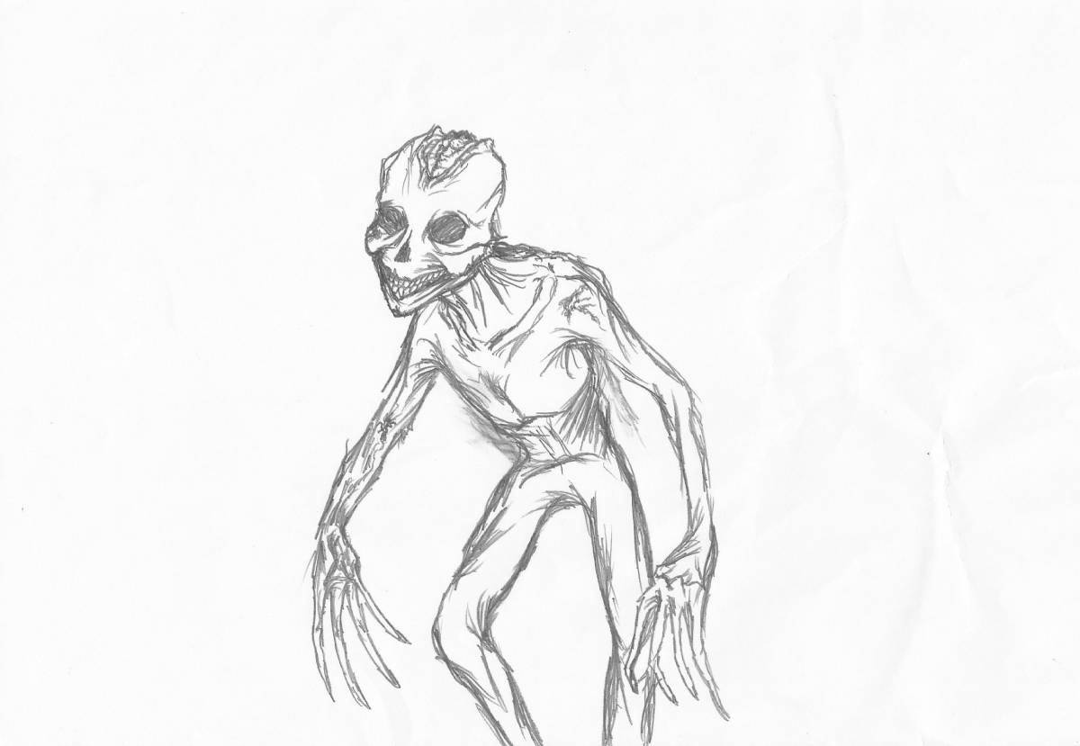 Radiant scp modest coloring page