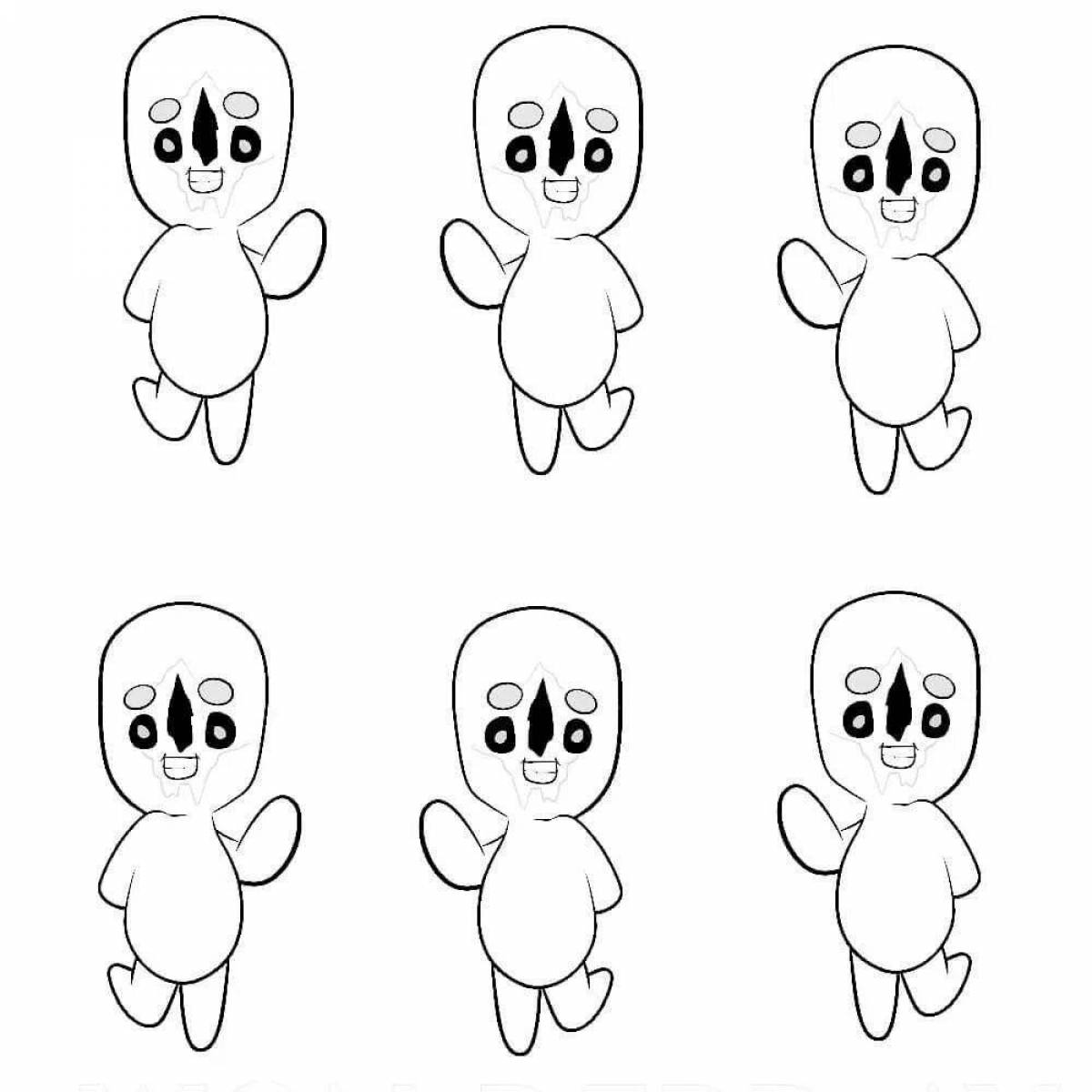 Exquisite coloring scp modest