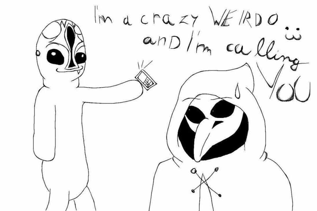 Scp modest elegant coloring