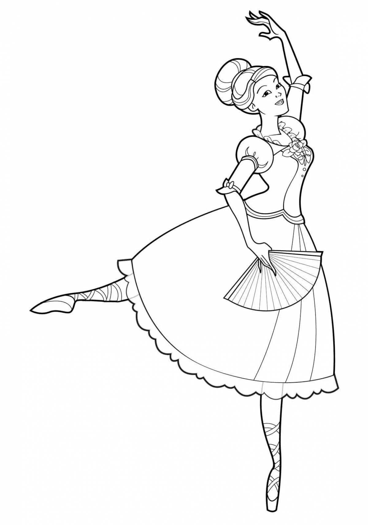 Drawing ballerina #1