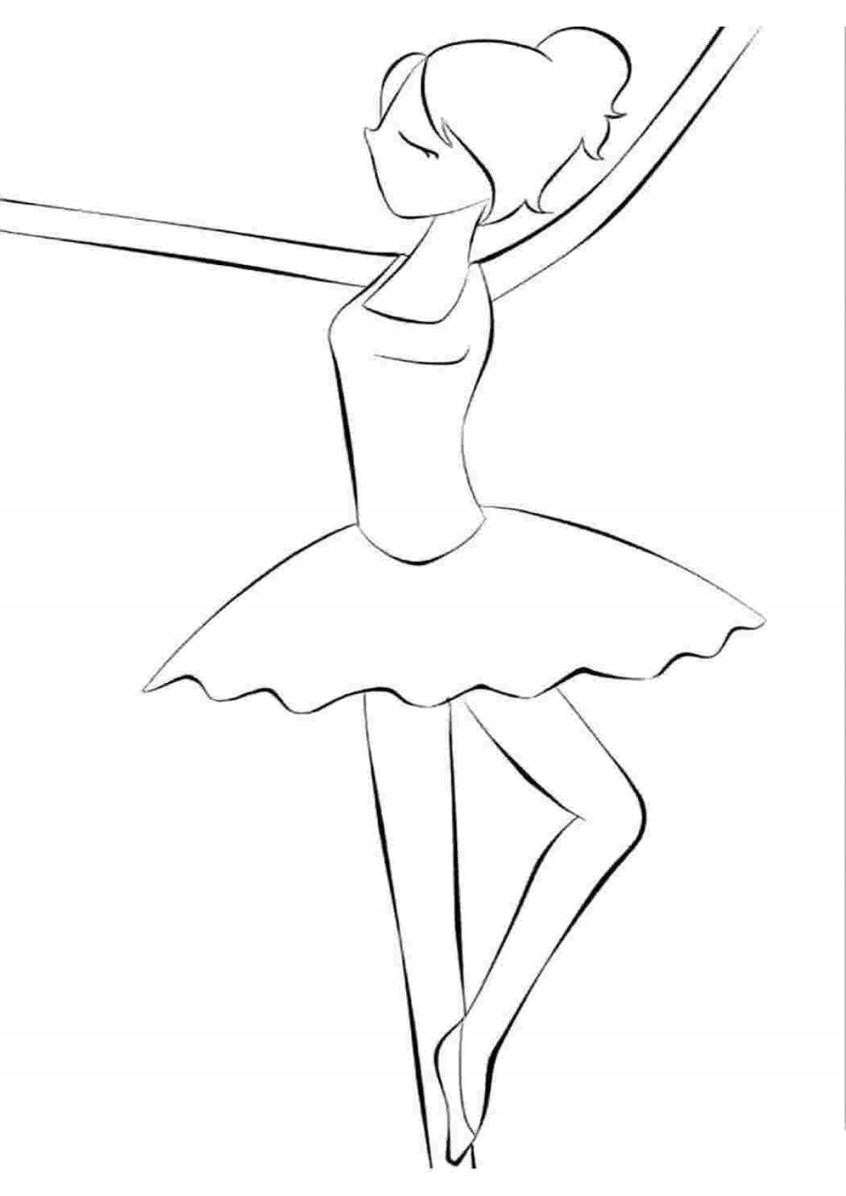 Drawing ballerina #9