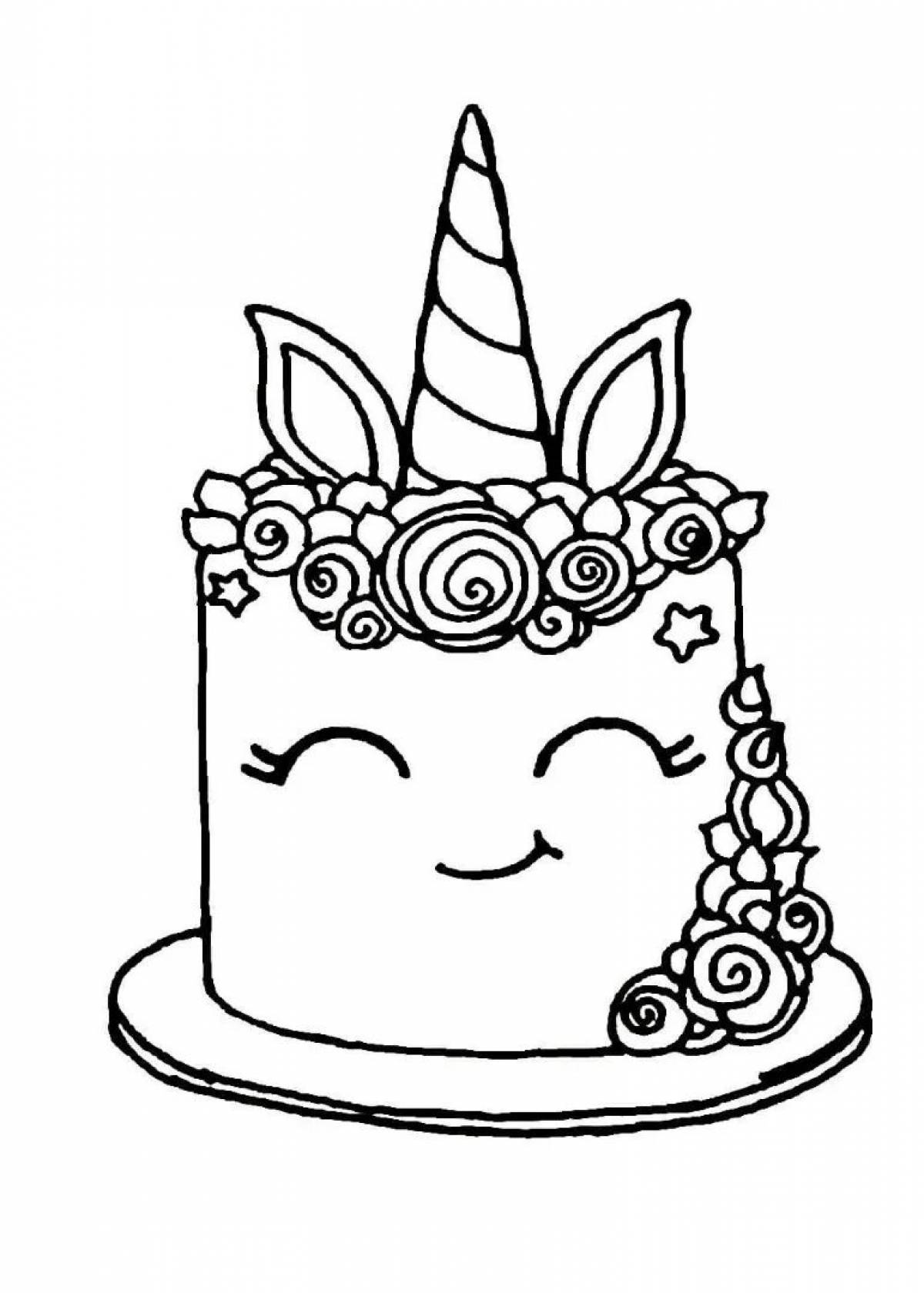 Unicorn cake #2